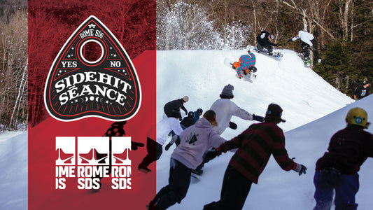 The 2023 Sidehit Seance 2024 rome snowboards