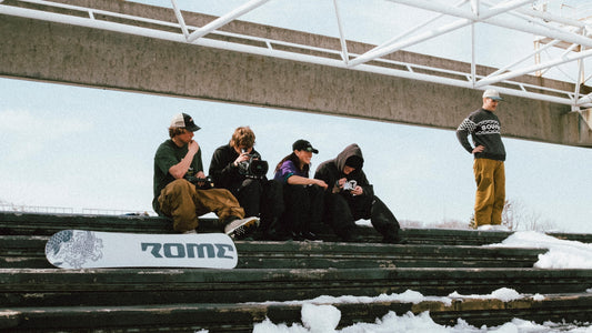Meet the new faces pushing progression and style, 25/26, Rome Snowboards, Welcoming the Newest Rome Team Riders.