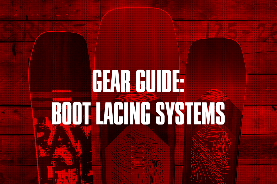 Snowboard Banner Image, 21/22, Rome Snowboards, Snowboard Boot Lacing System Guide 2025