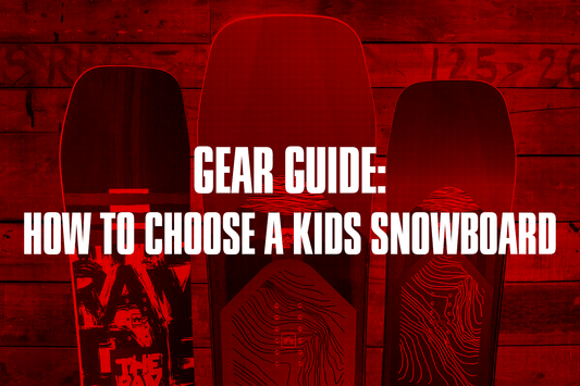 Snowboard Banner Image, 21/22, Rome Snowboards, How to Choose a Kids' Snowboard