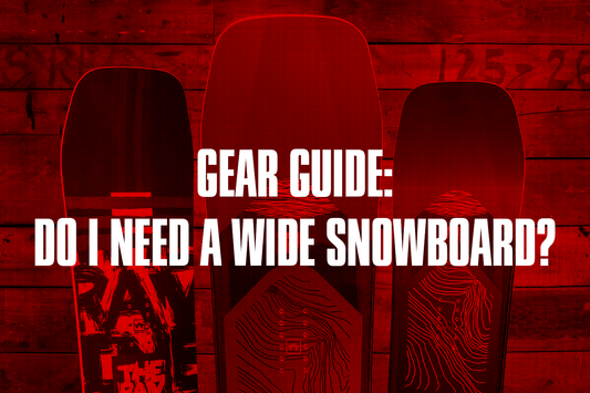 Snowboard Banner Image, 21/22, Rome Snowboards, Do I Need a Wide Snowboard?