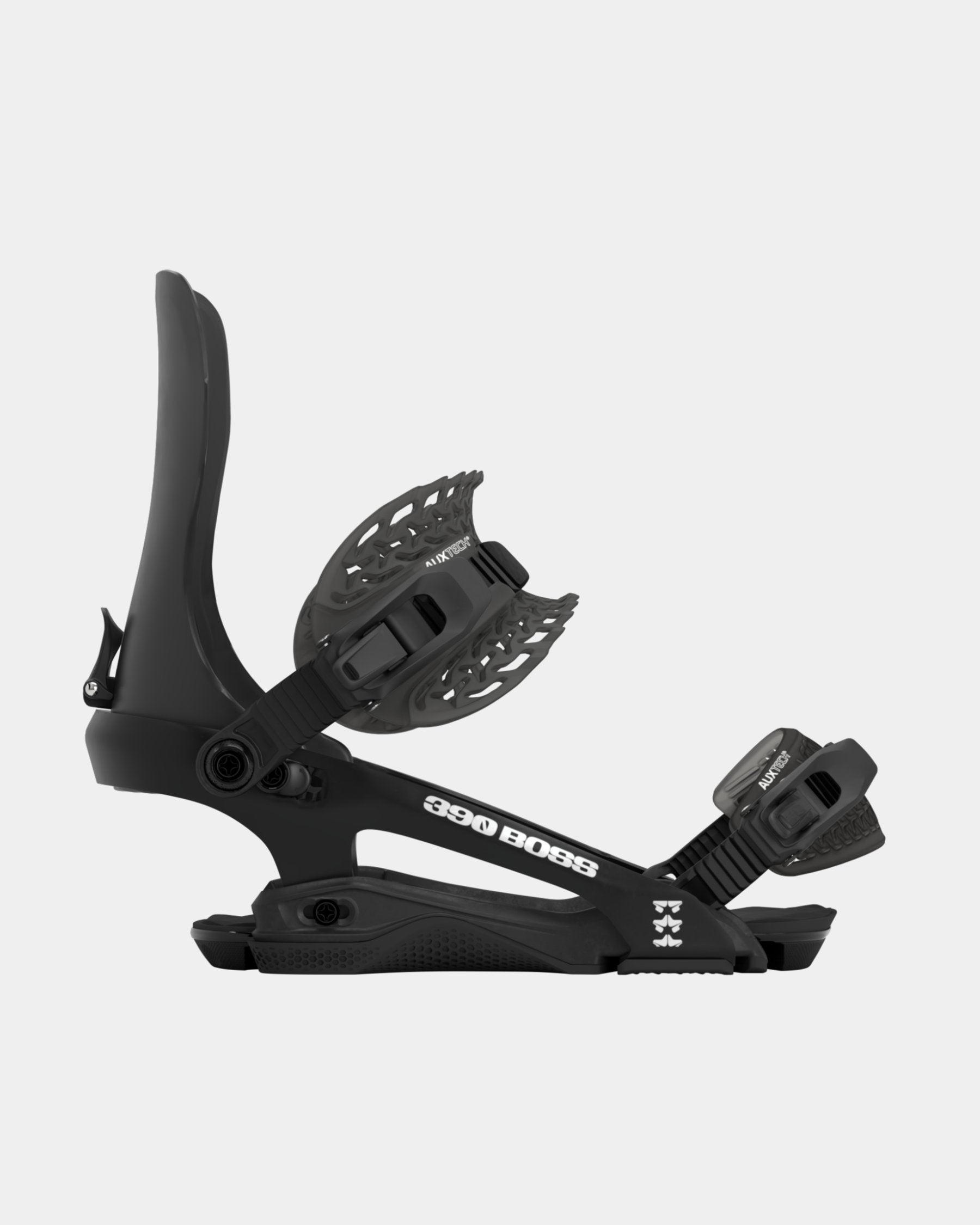 color-black 390 Boss 2025 | Rome Snowboards™ snowboard bindings for men