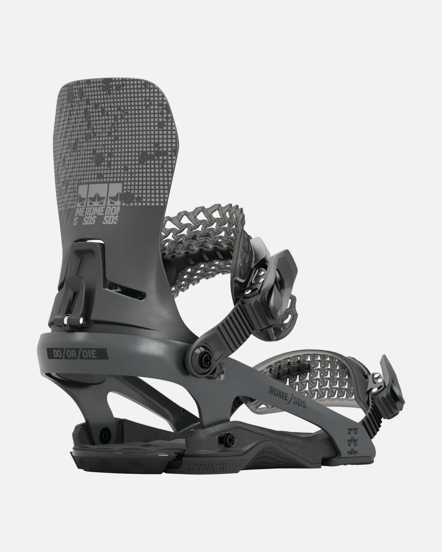 color-black D.O.D. 2025 | Rome Snowboards™ snowboard bindings for men