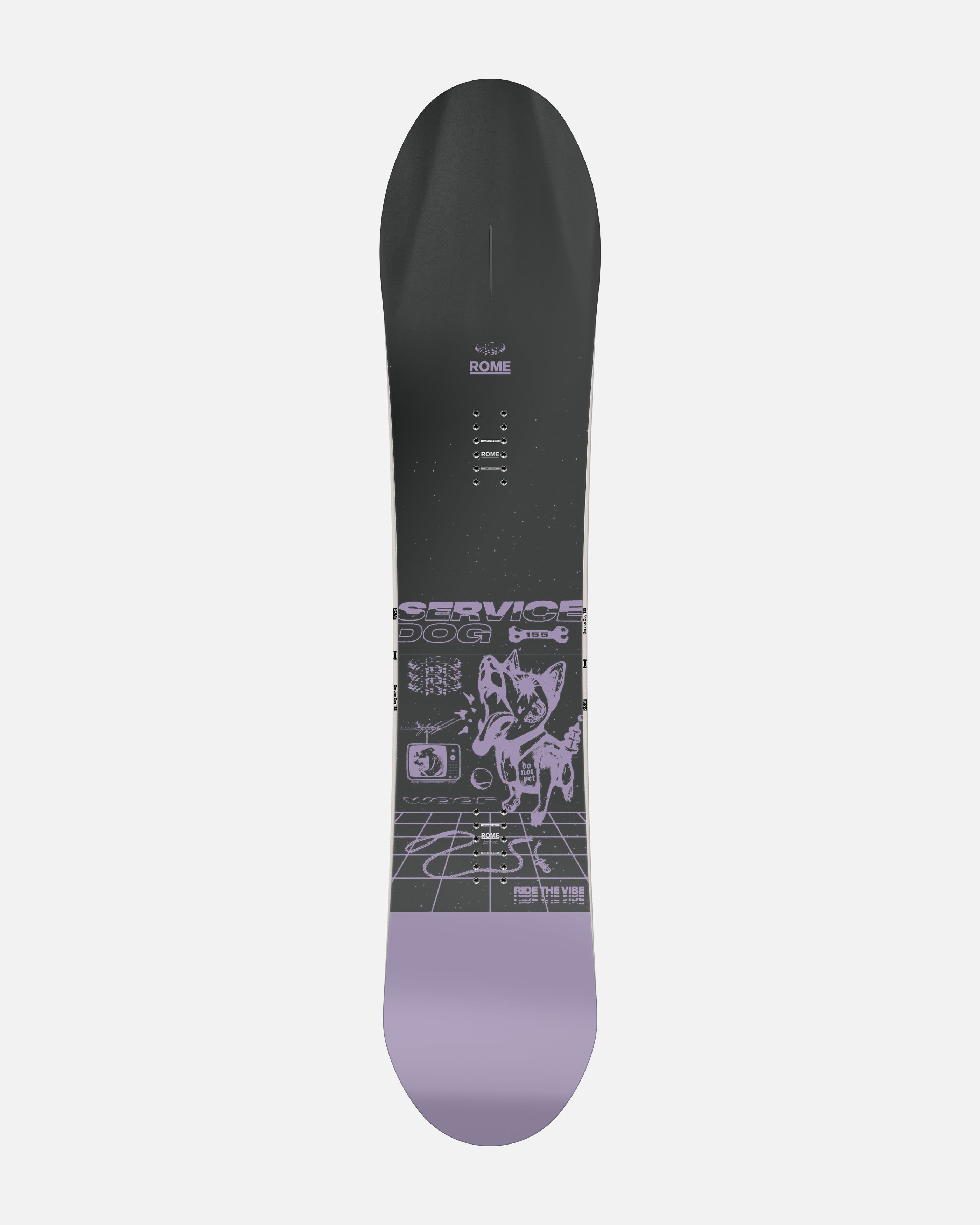Service Dog Snowboard - Directional Snowboards - Rome US - 2025-2026 - Rome Snowboards