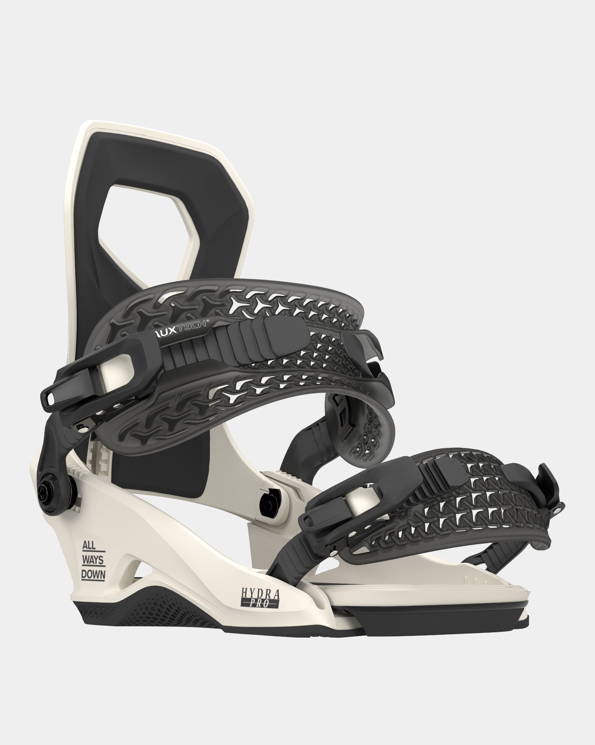 white Hydra Pro 2025 | Rome Snowboards™ women bindings