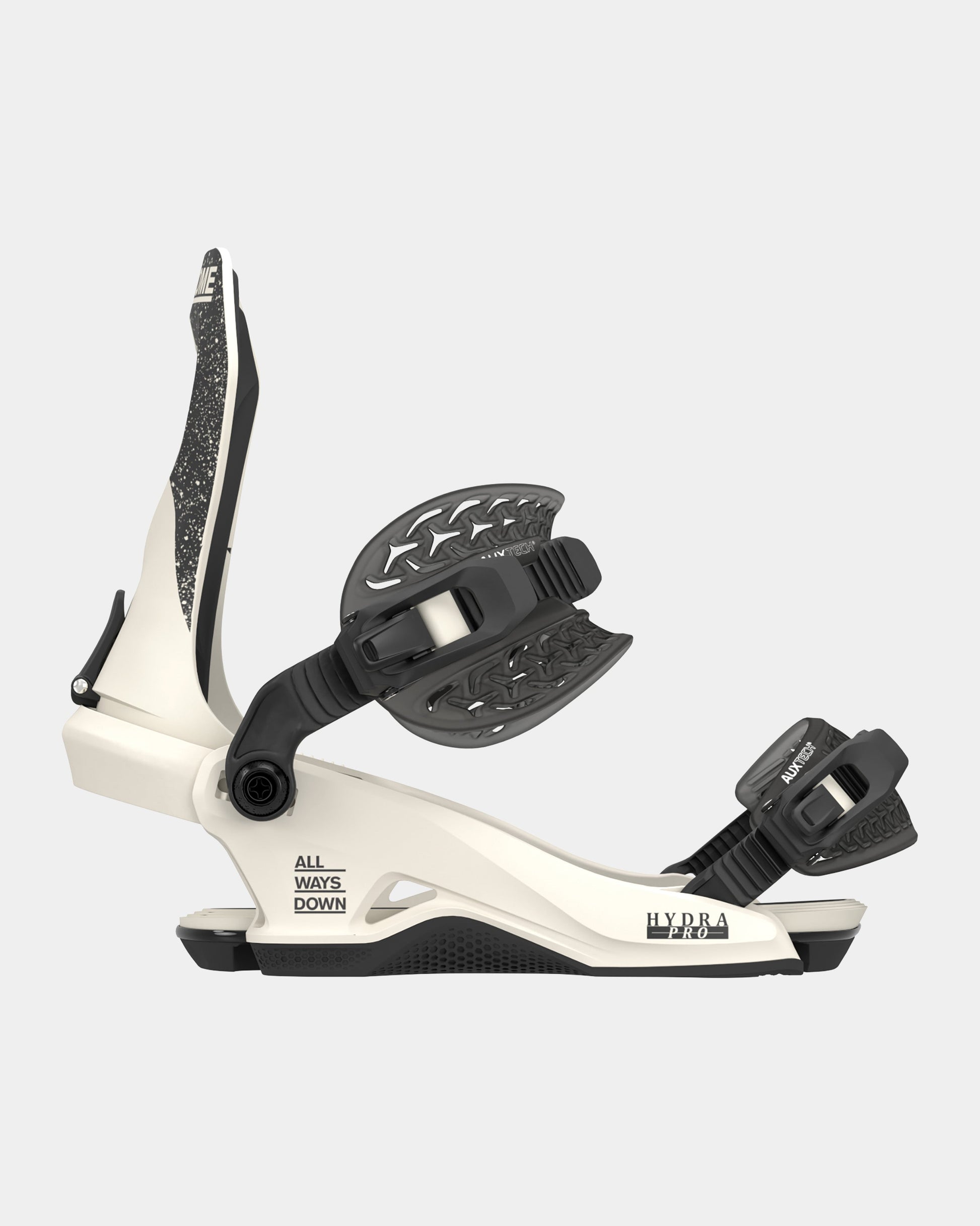 white Hydra Pro 2025 | Rome Snowboards™ snowboard women bindings