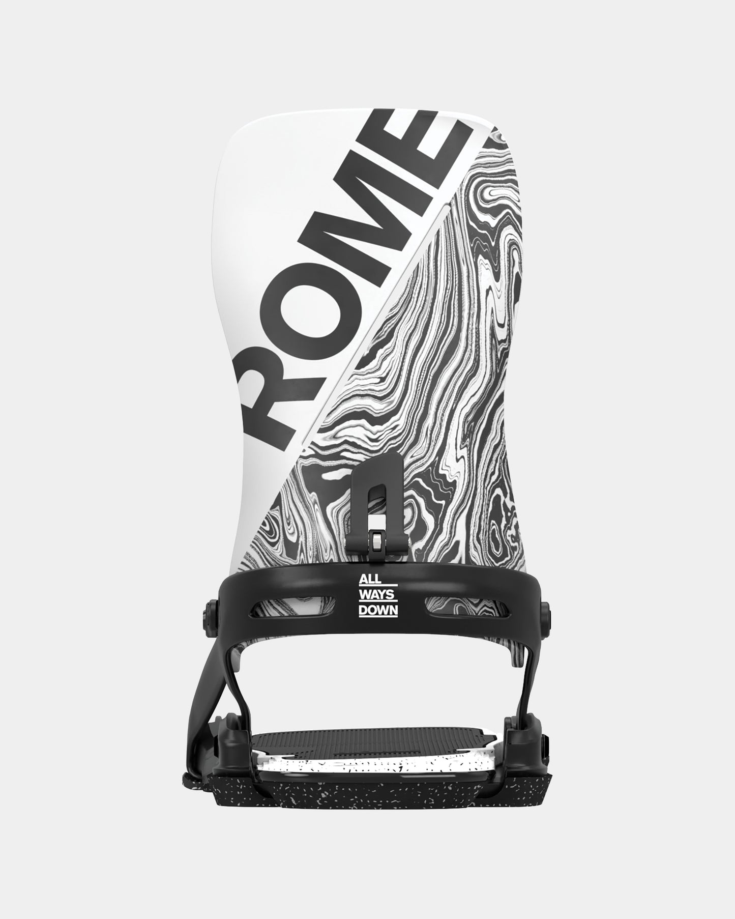 color-black/white Katana 2025 | Rome Snowboards™ snowboard bindings for men