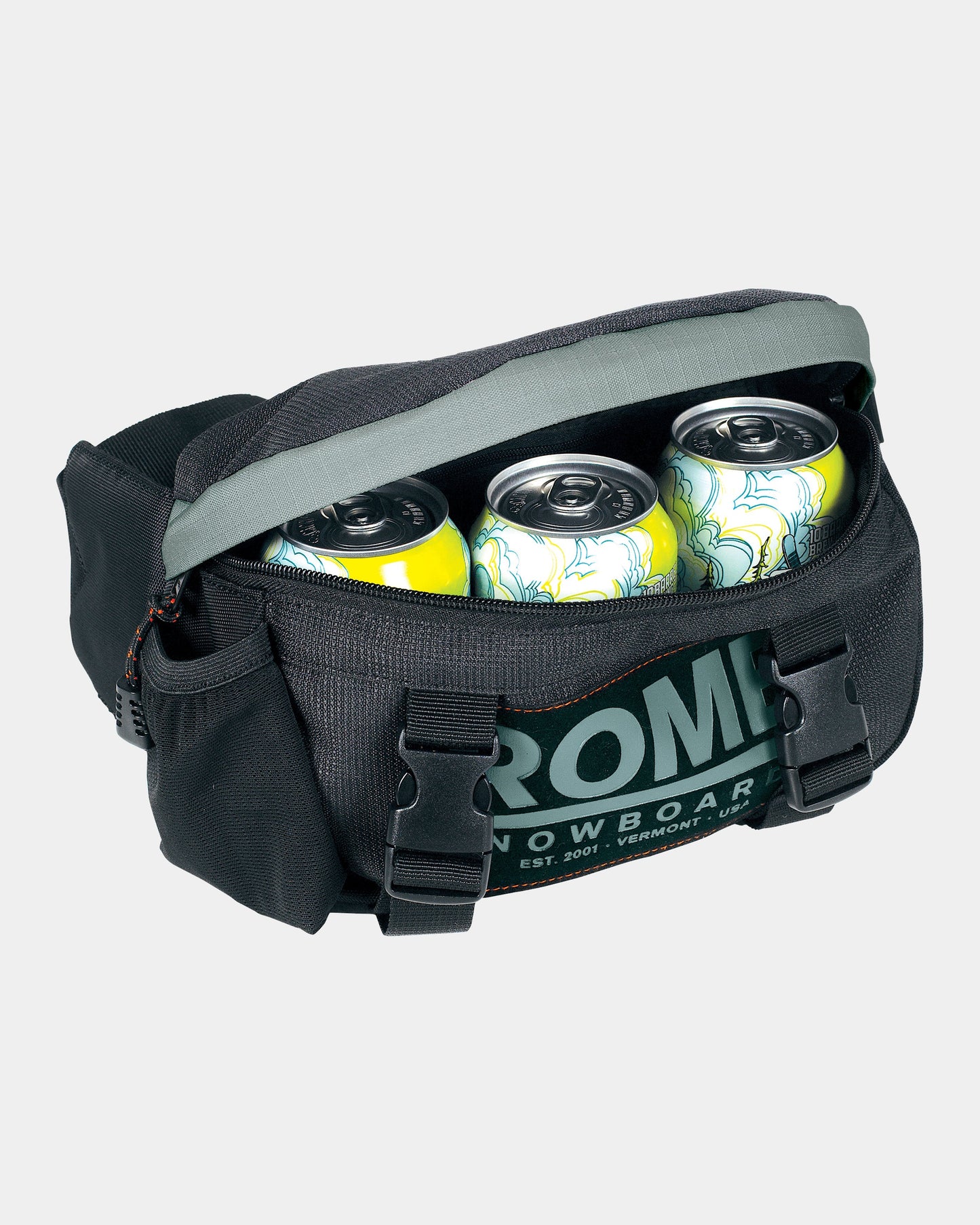 Bag in black. Party Pack 2025 | Rome Snowboards™ 2025.